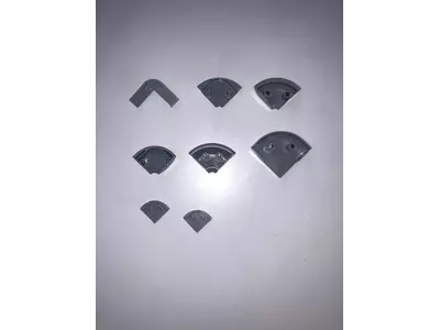 Diverse Kunststoff Ecken