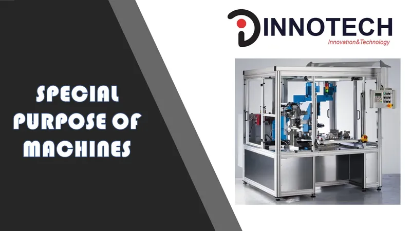 special purpose of machine