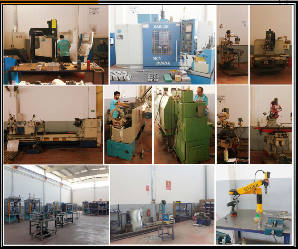 CNC Machining centers 3 axis • CNC Machining centers 5 axis 