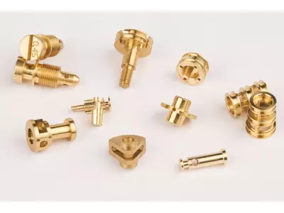 Esempi di minuteria tornita in ottone