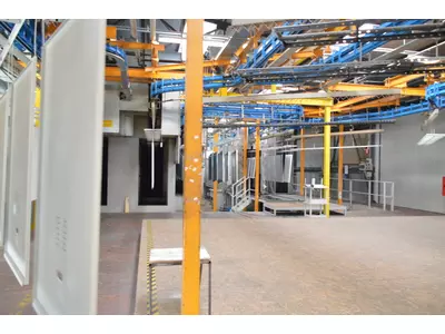 IMPIANTO VERNICIATURA POLVERI TERMOINDURENTI  