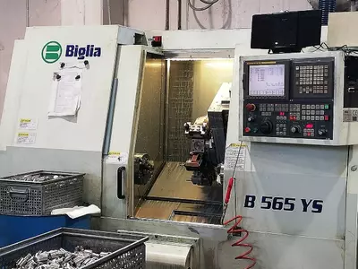 BIGLIA CNC B565YS TORNIO