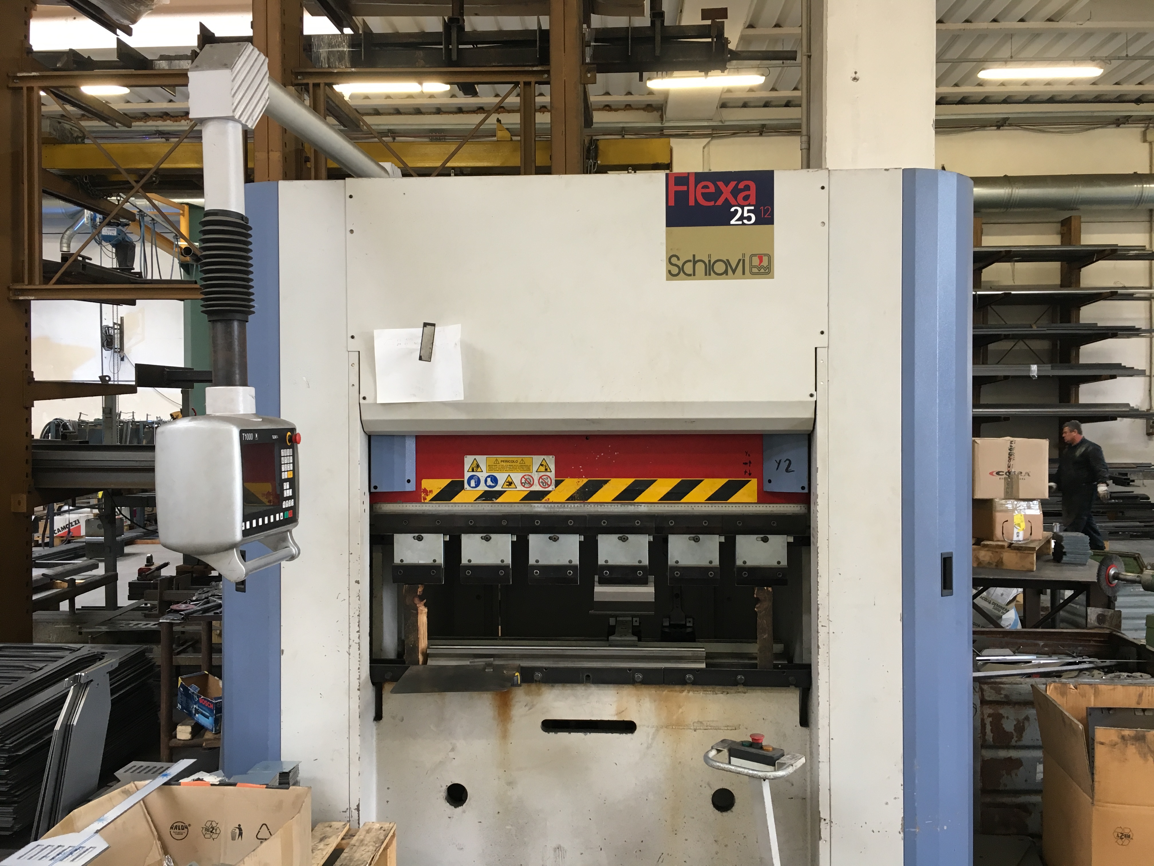 Pressa piagartrice idraulica Flexa 40 ton 