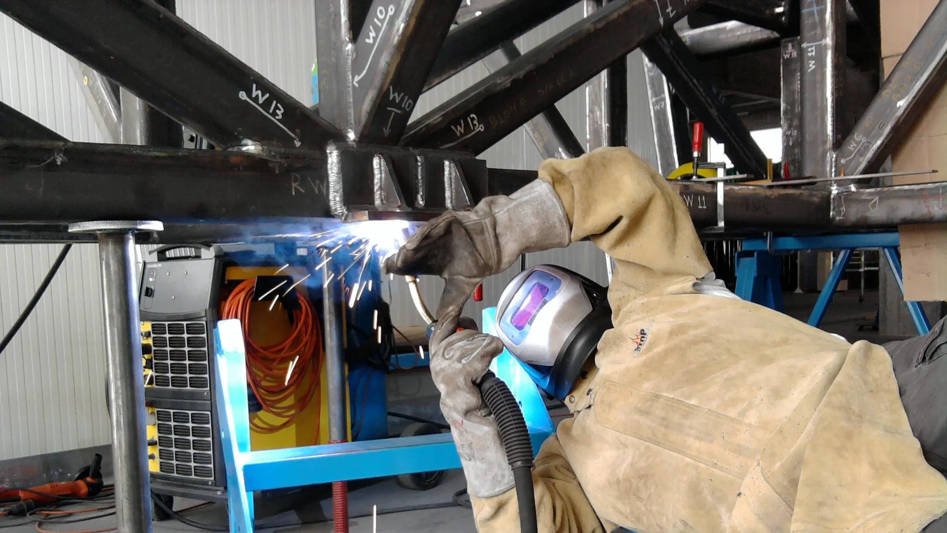 ASTM-A-710 Steel Frame