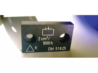 Brünierte Teile Kennzeichnen