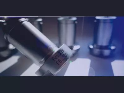 Umfangbeschriftung auf Sandstrahloberfläche