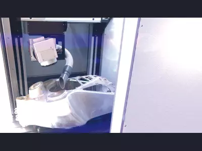 5 Achsen Laserbeschriftung