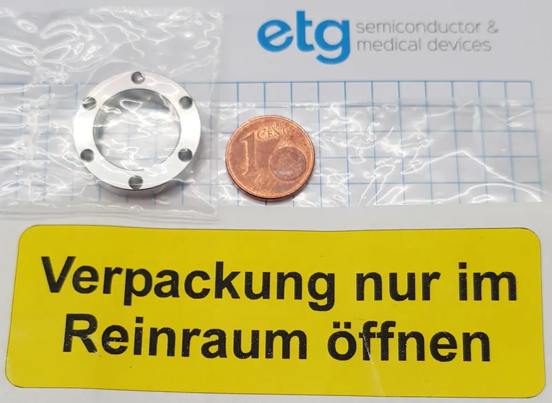 Flansch für Reinraum