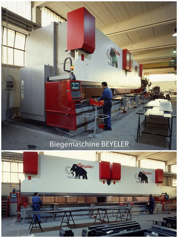 Biegemaschine 4.000 mm x 250 T