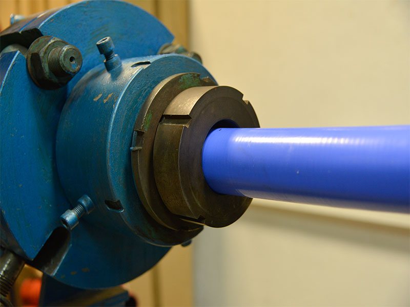 Extruded silicone hose