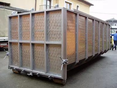 waste abroll container