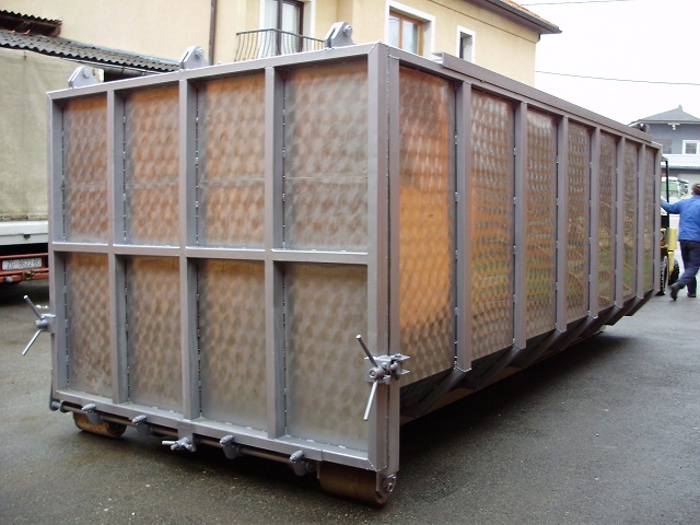 waste abroll container
