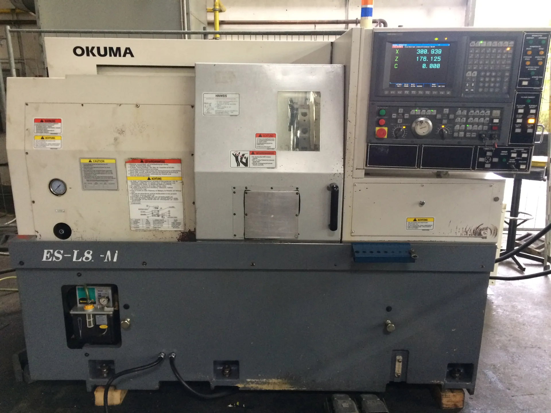 ES-L8 II - 3 AXIS TURNING CENTER