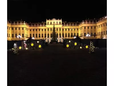 Öffentliche Weihnachtsbeleuchtung