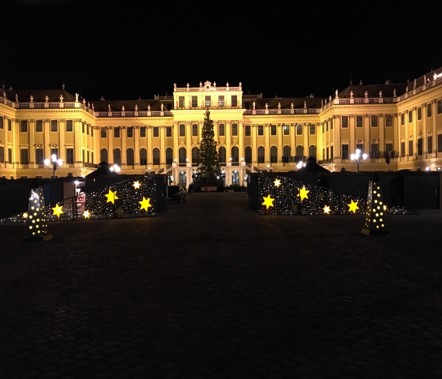 Öffentliche Weihnachtsbeleuchtung