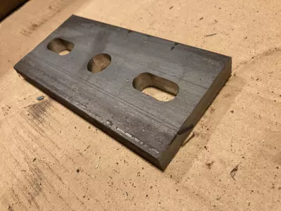 Fuß platte Geländer