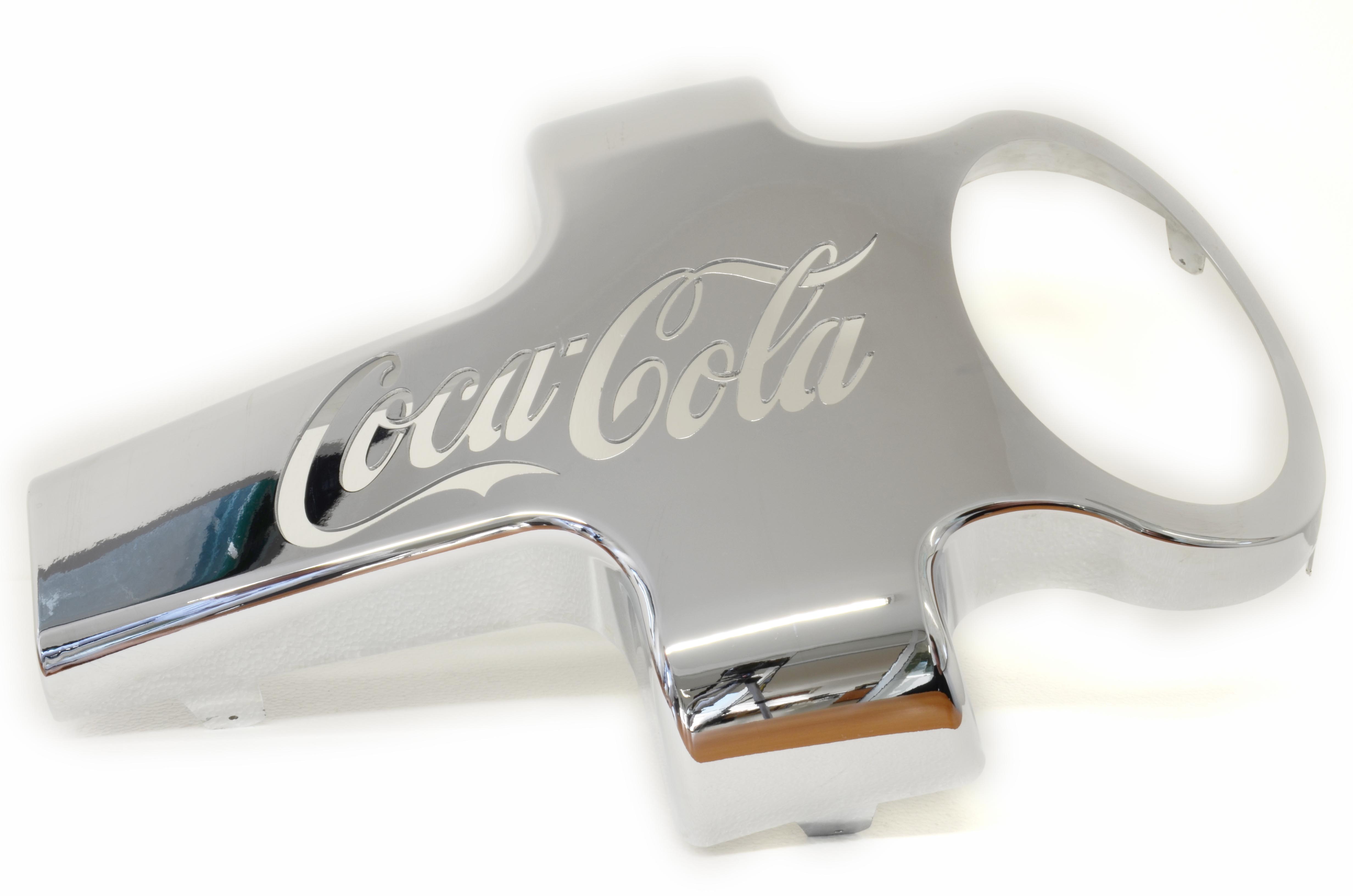 Cover CocaCola ABS chrome