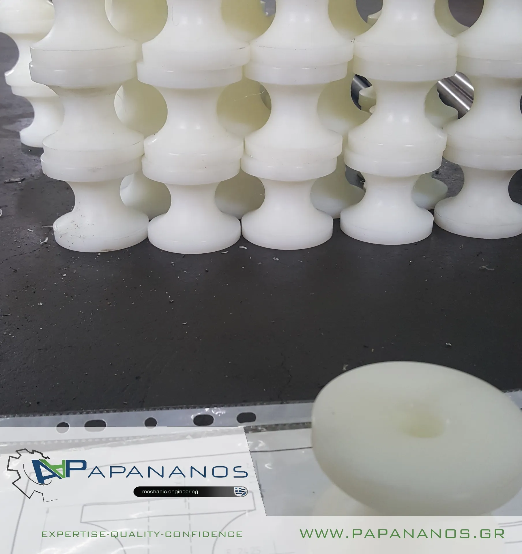 plastic rollers