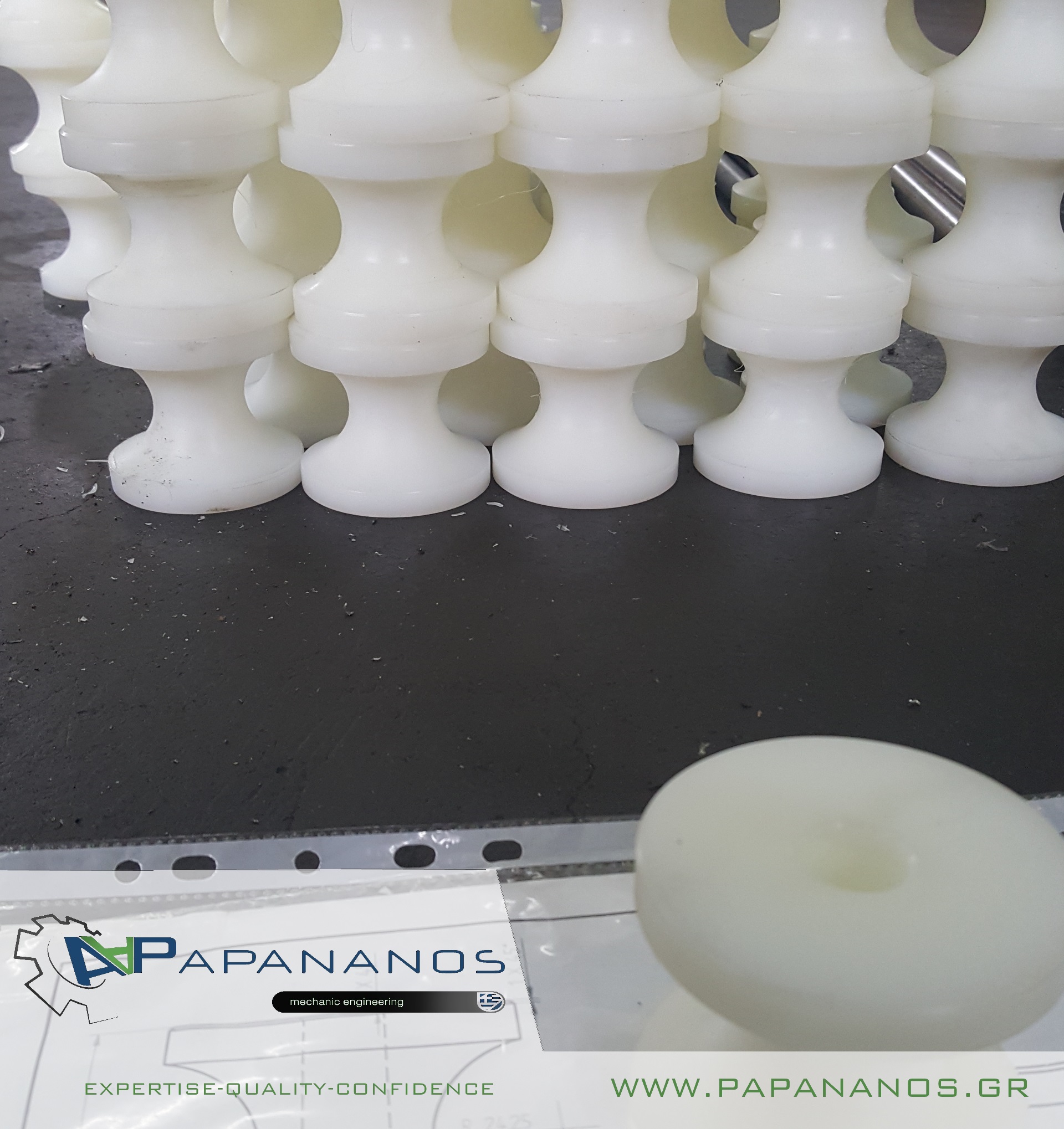 plastic rollers