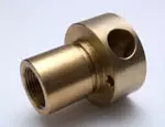 Drehteile aus Messing und Aluminium