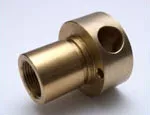 Drehteile aus Messing und Aluminium