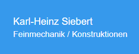 Karl-Heinz Siebert Feinmechanik Logo