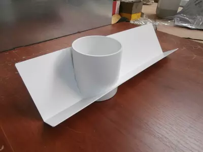 Schweißteil pulverbeschichtet