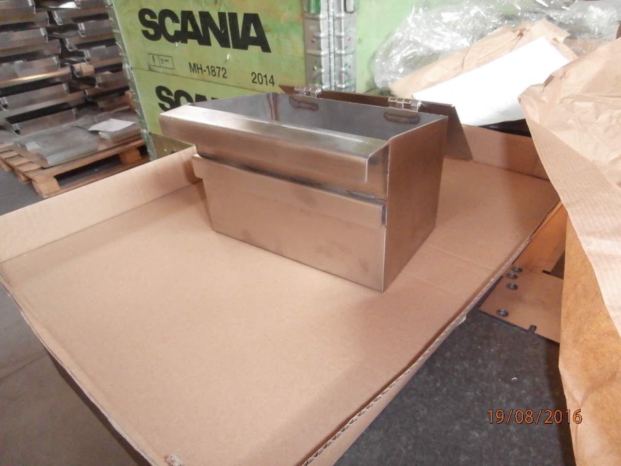 Geschweißte Box