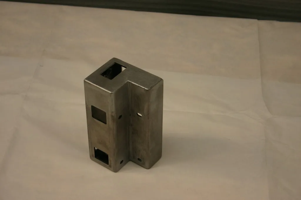 structural steel machine rack part