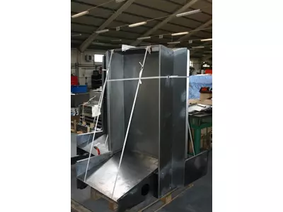 large stainless steel rust-proof welded construction