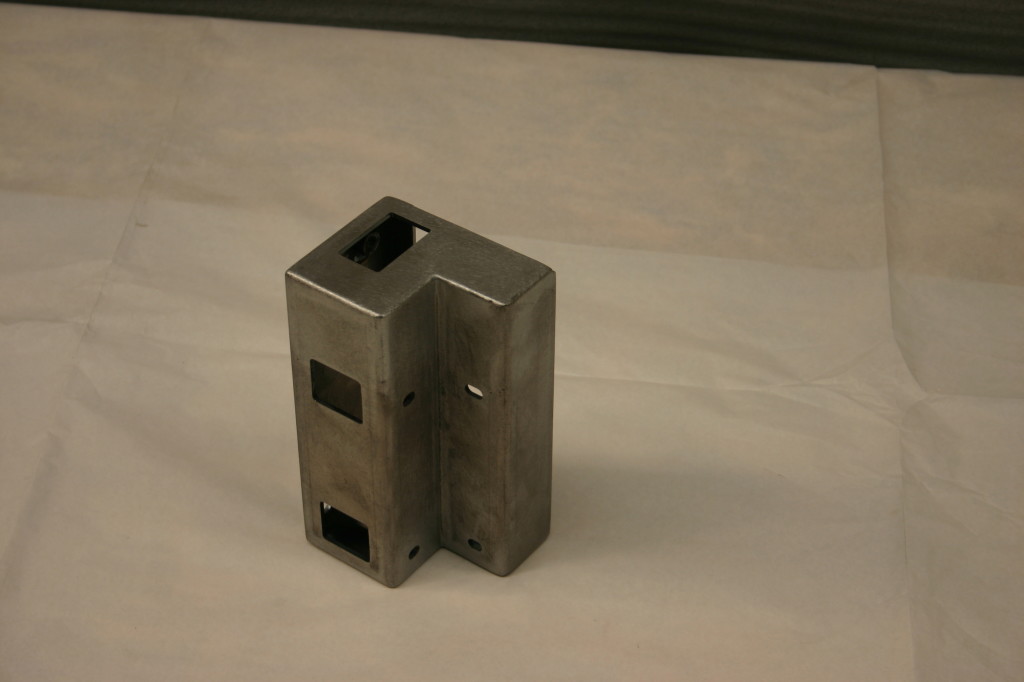 structural steel machine rack part