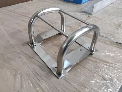 Welded part