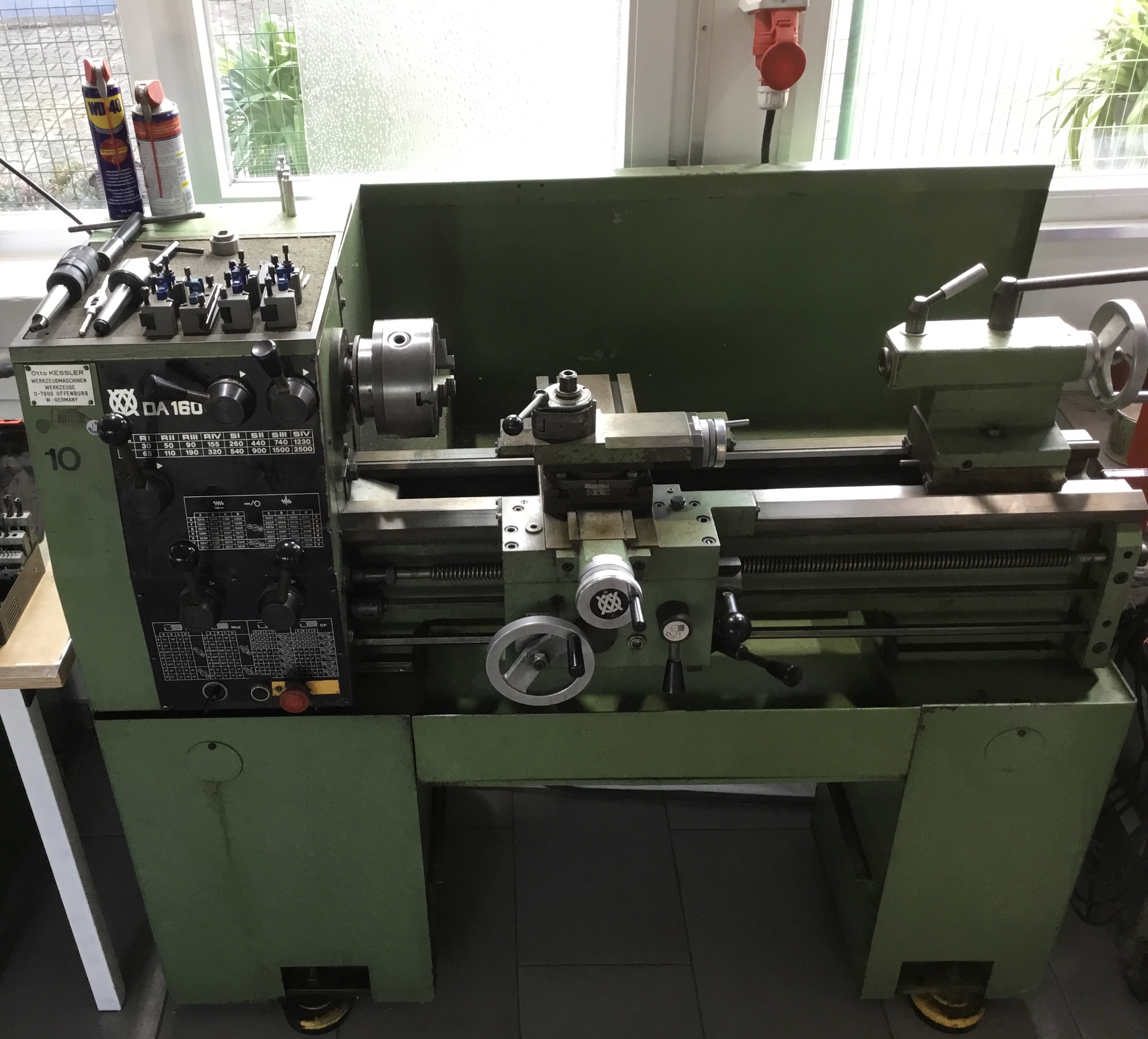 Konvensonell Drehmaschine 