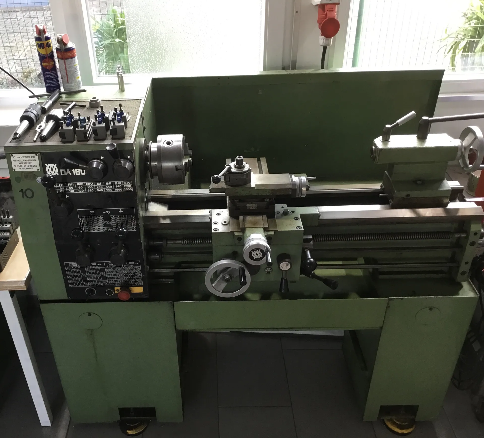 Konvensonell Drehmaschine