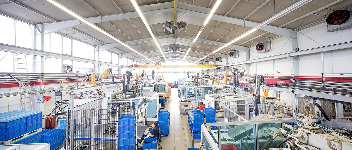 Spritzgießmaschine von 6,5 t bis 650 t (1K, 2K)