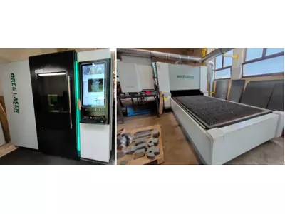 CNC Fiber Laser 6 kW 3000x1500 mm