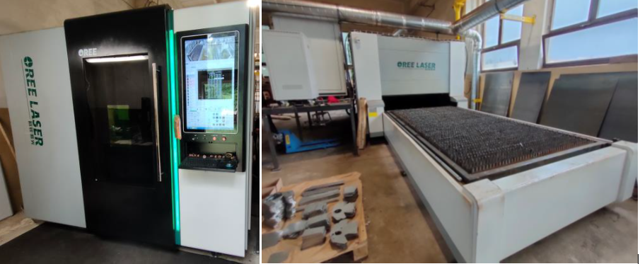 CNC Fiber Laser 6 kW 3000x1500 mm