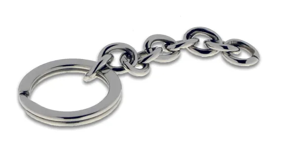 Federring mit Kette