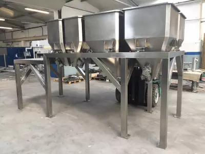 Produktion von rostfreiem Stahl