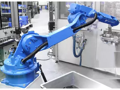 Bestücken Wucht-Anlage und Benzinger