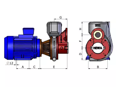 Schifs pumpen 4-7,5 KW
