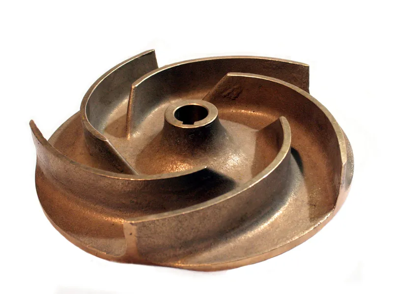 Bronzen waaier