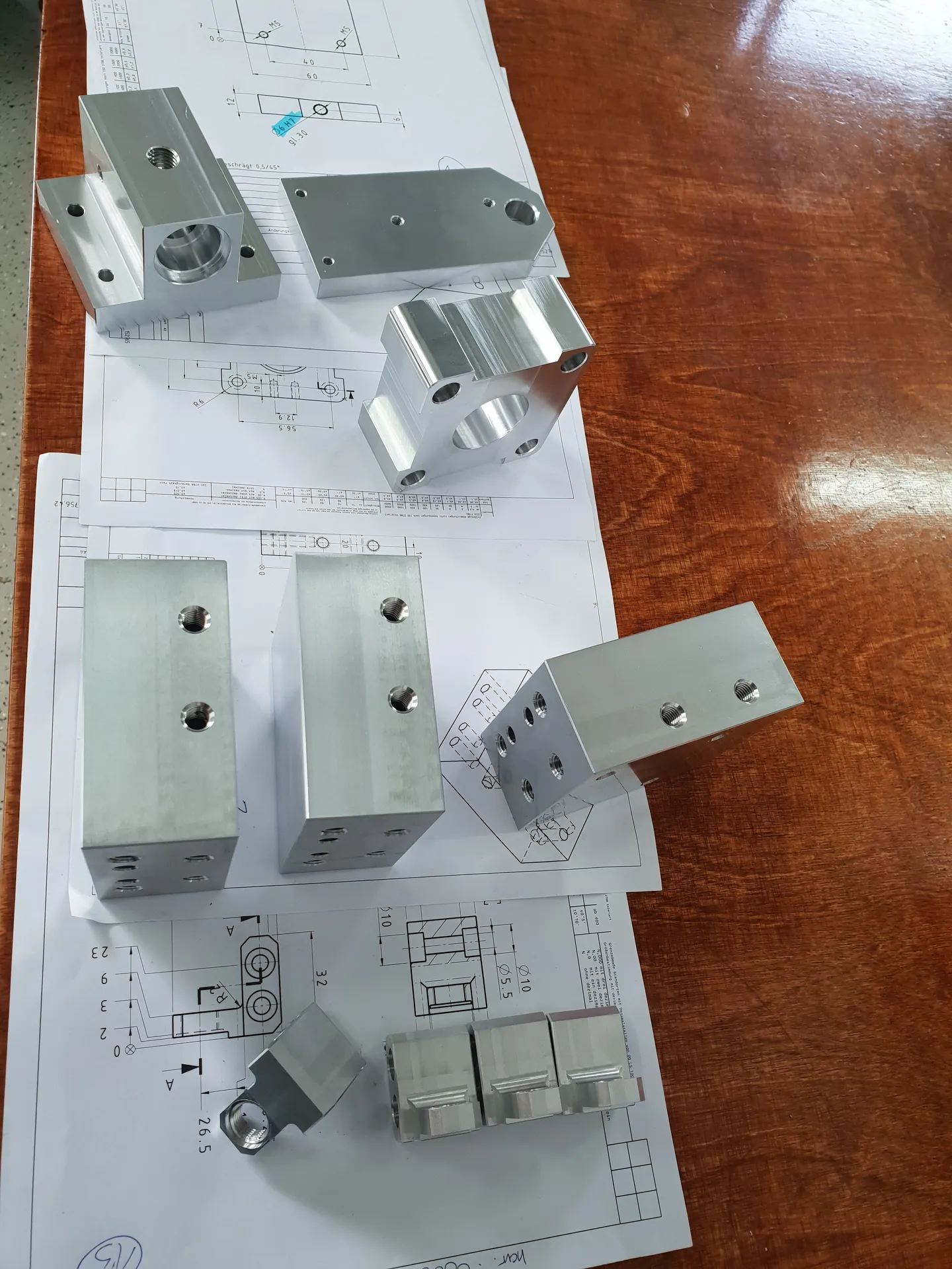 Aluminum parts