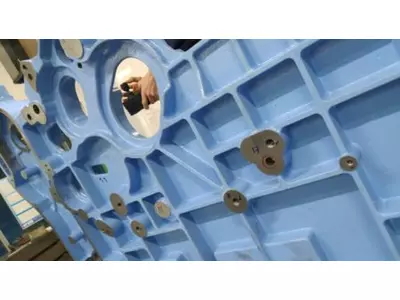 Seitenwand Textilmaschine