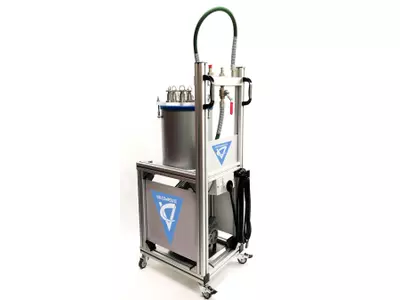 Vakuumstation, Mobile vacuum system, мобильная вакуумная система