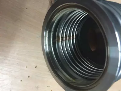 Faltenbalg anschweissen