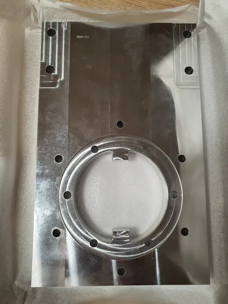 Montageplatte aus Aluminium