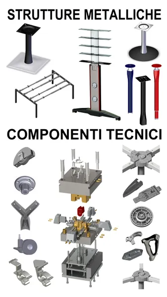 Componenti metallici e tecnici