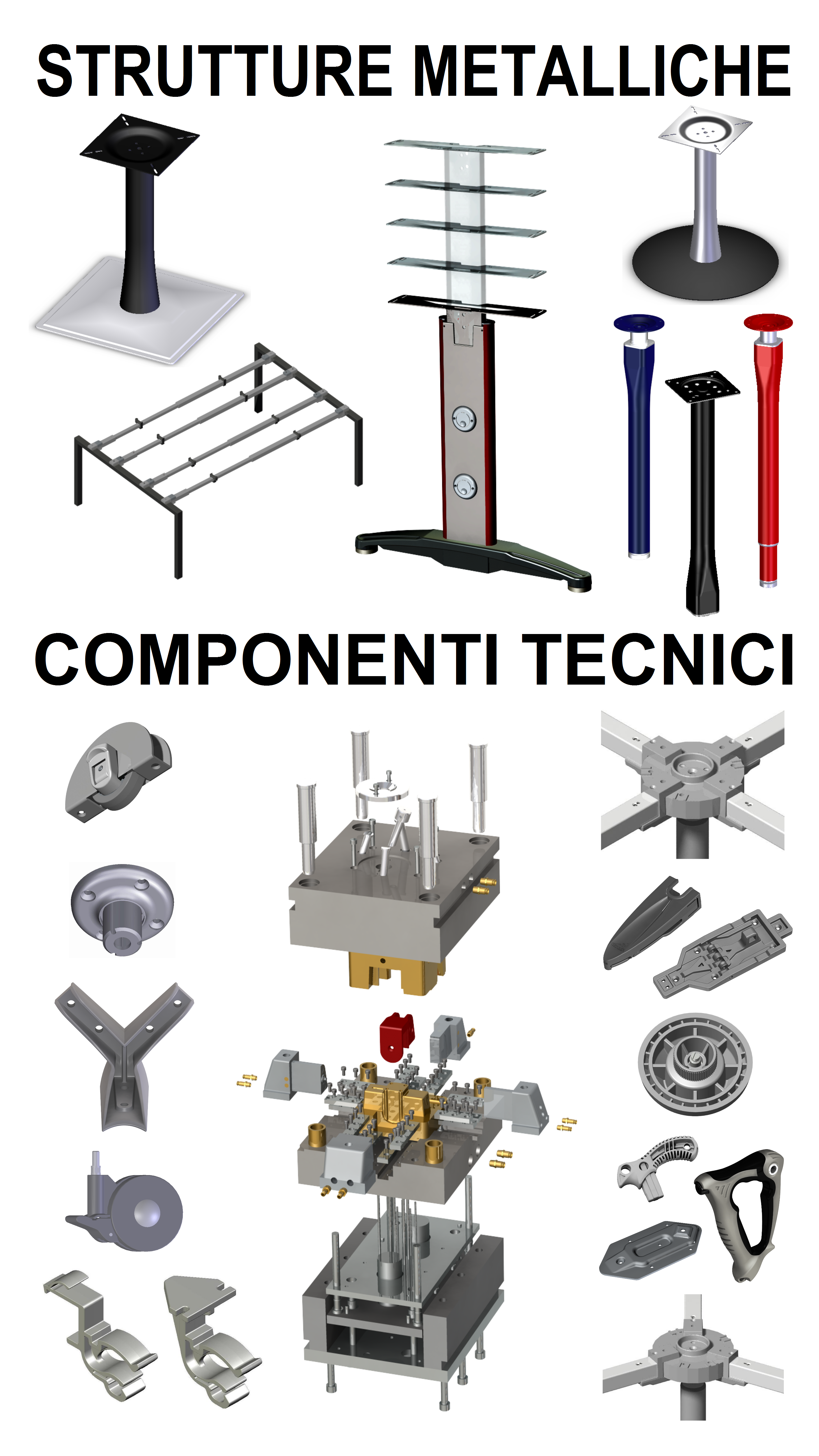 Componenti metallici e tecnici