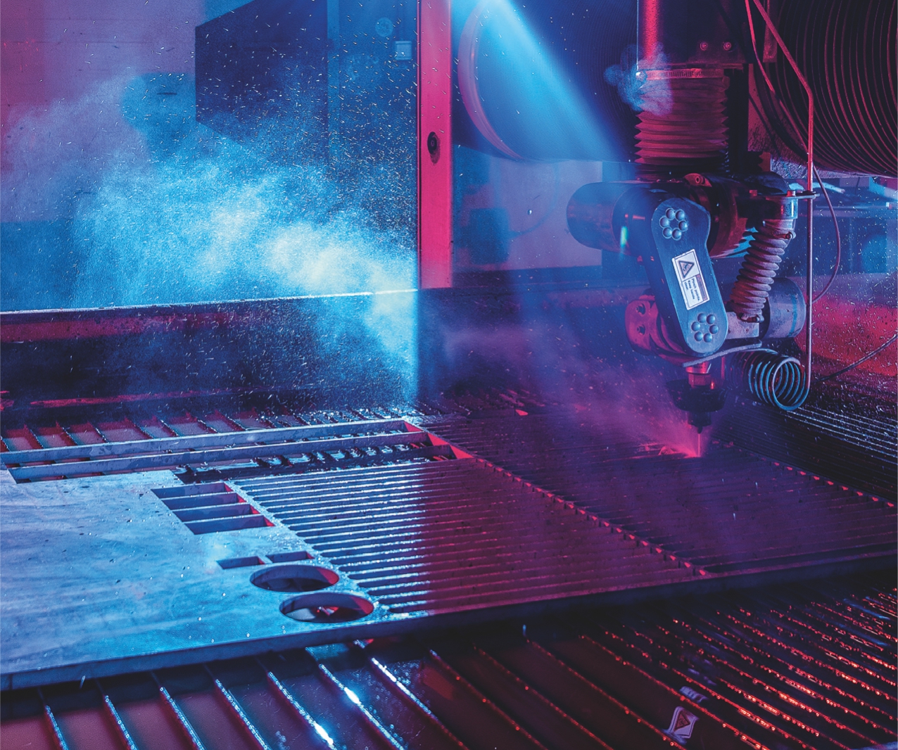 Waterjet cutting